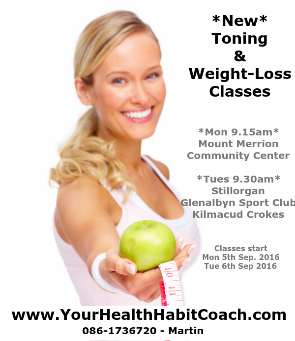 Mount Merrion Toning Fitness Weight Loss Conditioning Stillorganin South Dublin with Martin Luschin