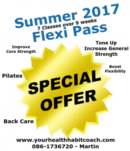 2017 Special Summer Offer Deal Fitness Exercise Classes Courses in South Dublin 18, Dublin 14 Dublin 16