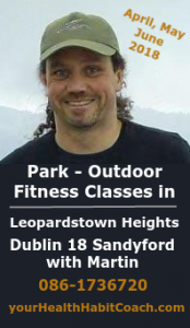 MUGA April May 2018 Outdoor Fitness Classes Leopardstown Sandyford in South Dublin with Martin Bootcamp v2