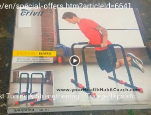 Preview video Lidl Exercise Bars Parallel Bars Calisthenics Bars Fitness Exercise South Dublin Ireland Martin Luschin