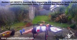 Review Lidl CRIVIT Exercise Bars by Martin Luschin Unpacking Assembly in South Dublin Parallettes Gymnastic Bars 4